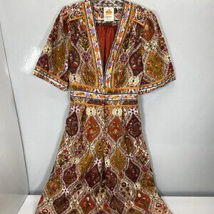 Farm Rio Women’s Floral V-Neck Jumpsuit